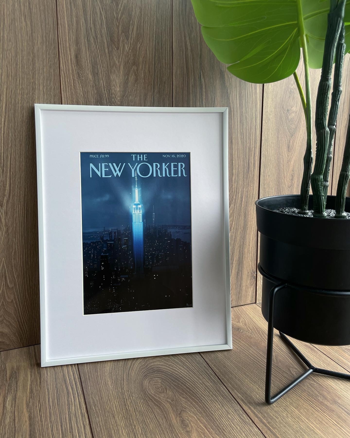 Оригинальная обложка журнала «The New Yorker» от 16 ноября 2020 года.