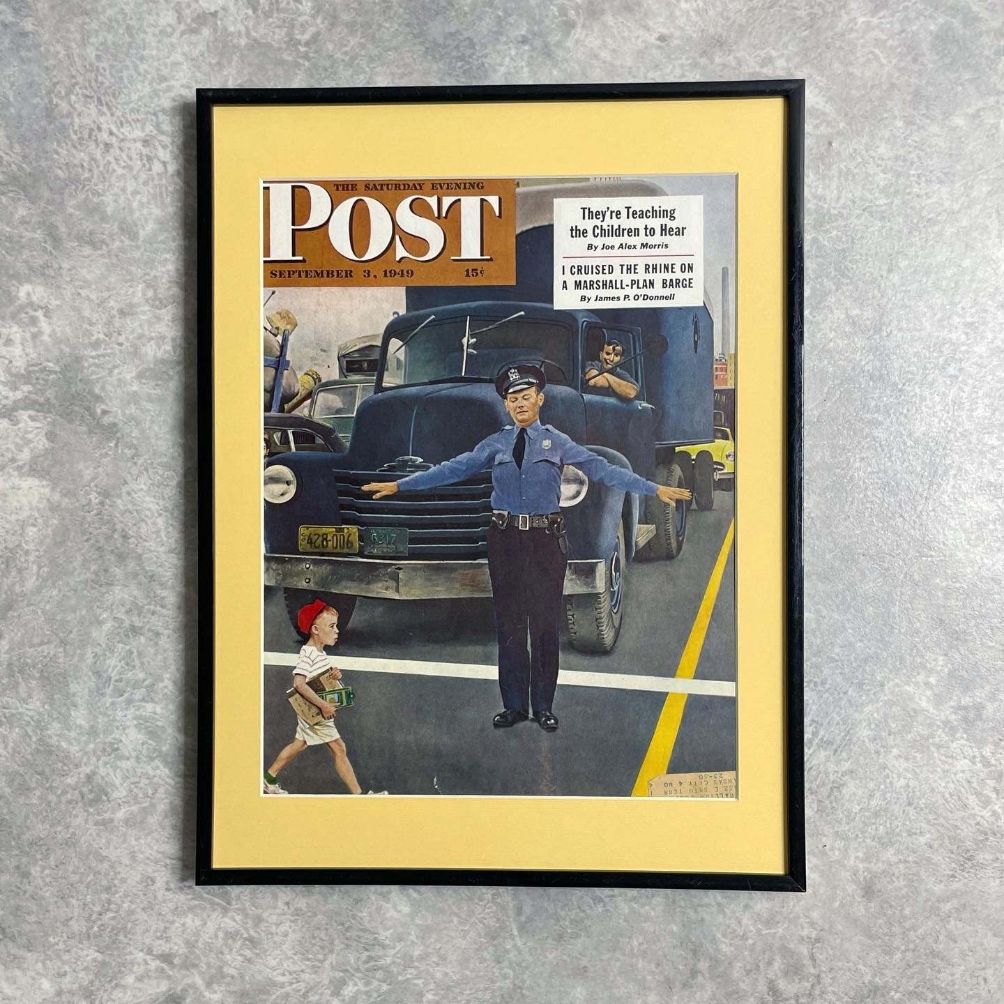 Обложка The Saturday Evening Post от 3 сентября 1949 года