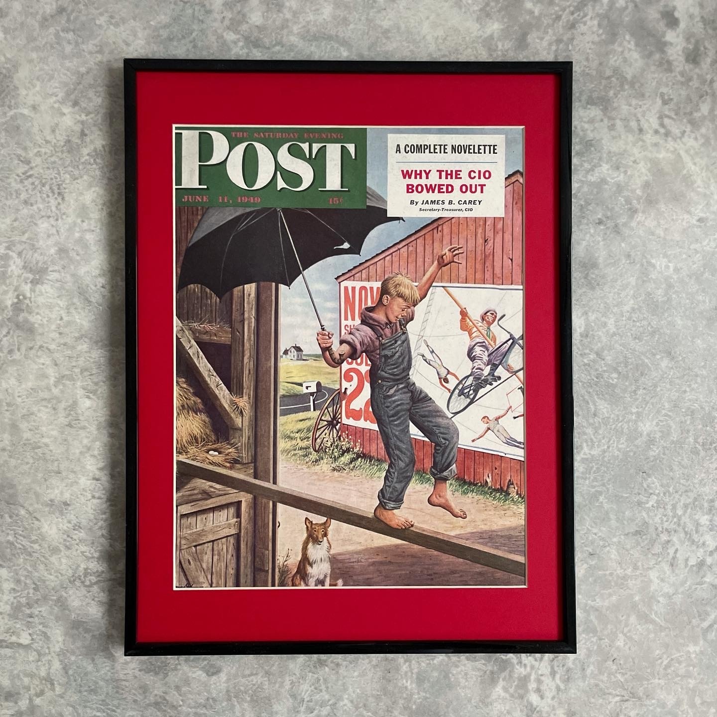 Обложка The Saturday Evening Post от 11 июля 1949 года