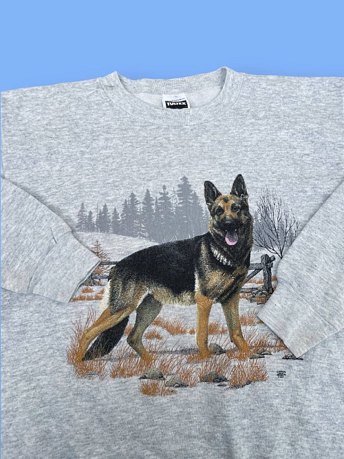 Толстовка с немецкой овчаркой 