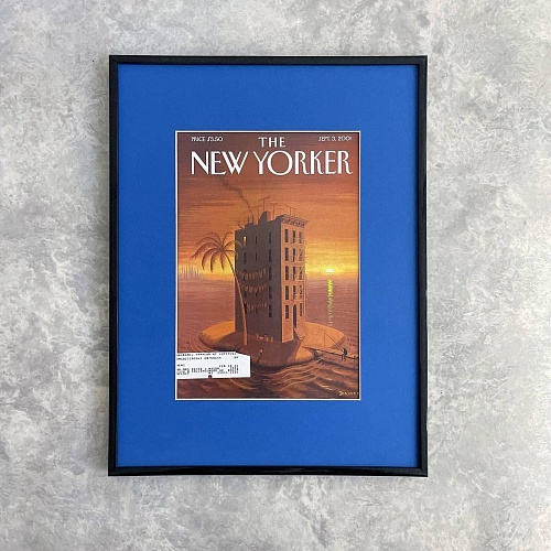Оригинальная обложка журнала «The New Yorker» от 3 сентября 2001 года