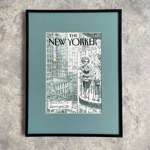 Оригинальная обложка журнала «The New Yorker» от 11 июня 2001 года