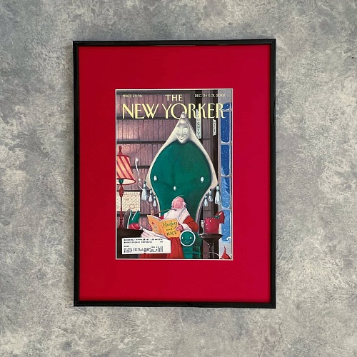 Оригинальная обложка журнала «The New Yorker» от 24 & 31 декабря 2001 года.