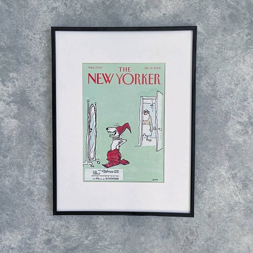 Оригинальная обложка журнала «The New Yorker» от 15 декабря 2003 года.