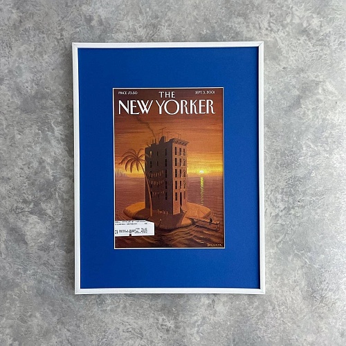 Оригинальная обложка журнала «The New Yorker» от 3 сентября 2001 года
