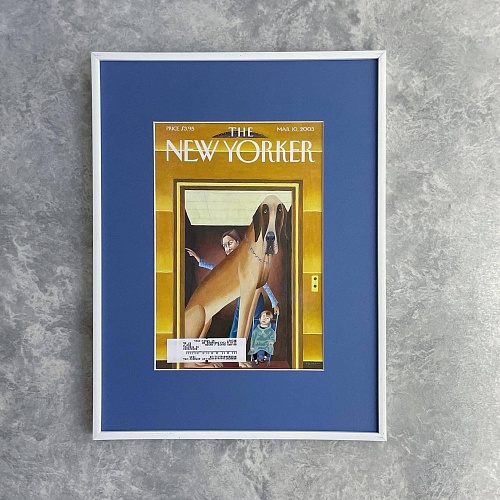 Оригинальная обложка журнала «The New Yorker» от 10 марта 2003 года.