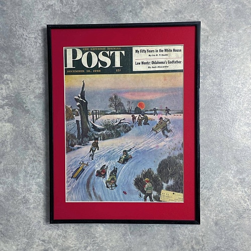 Обложка The Saturday Evening Post от 18 декабря 1948 года