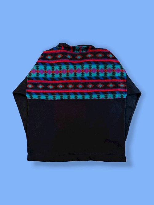 Флис кофта с узорами   