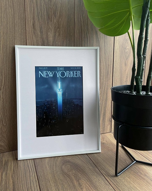 Оригинальная обложка журнала «The New Yorker» от 16 ноября 2020 года.