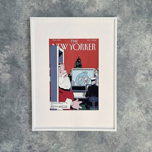 Оригинальная обложка журнала «The New Yorker» от 3 декабря 2001 года.