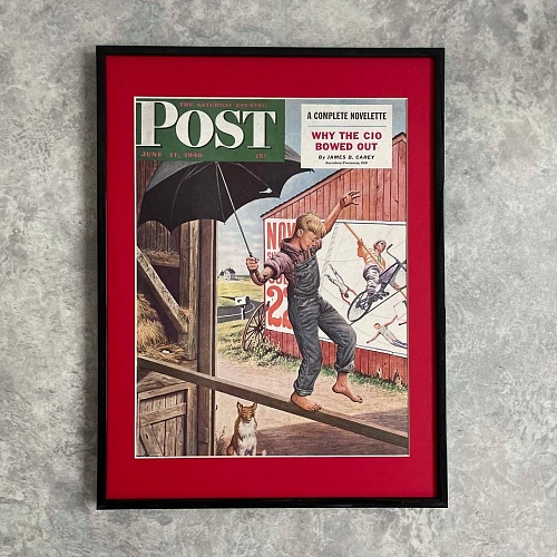 Обложка The Saturday Evening Post от 11 июля 1949 года