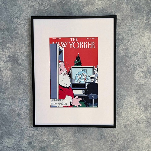 Оригинальная обложка журнала «The New Yorker» от 3 декабря 2001 года.