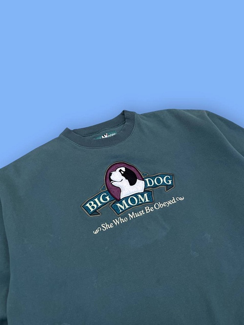 Плотная толстовка «Big Dog Mom» (официальный мерч)