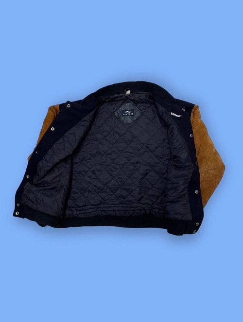 Бомбер из шерсти «Whassup Budweiser»