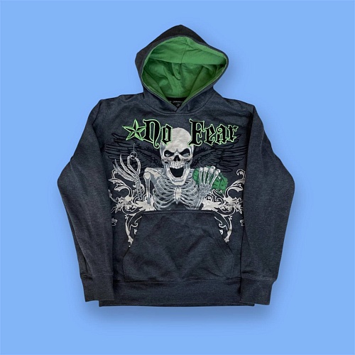 Худи с черепом