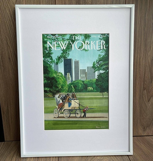 Оригинальная обложка журнала «The New Yorker» от 28 апреля 2014 года