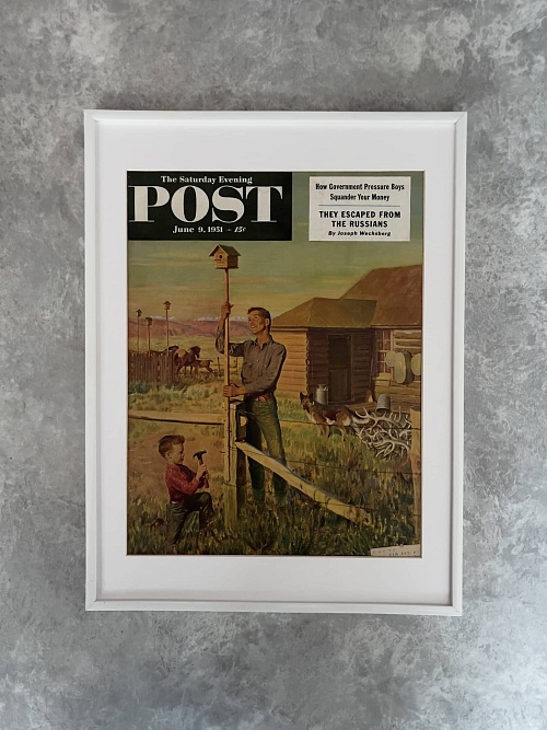 Оригинальная обложка журнала «The Sunday Post» от 9 июня 1951 года