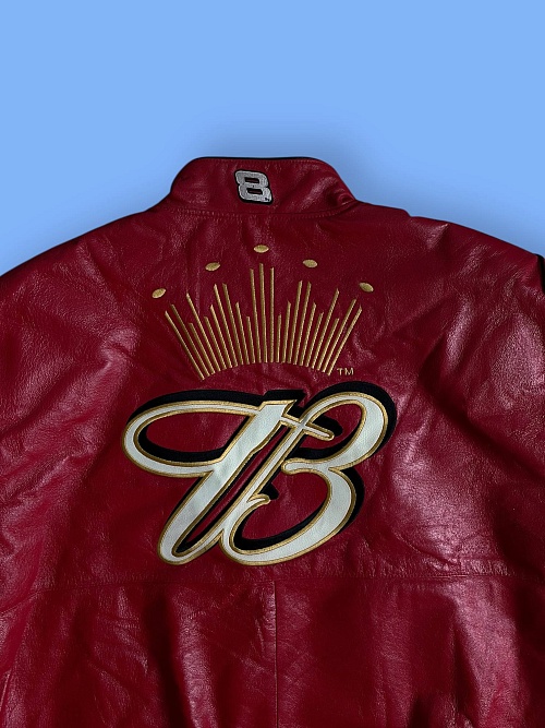 Куртка из натуральной кожи «NASCAR Budweiser» от «CHase&J.H.Design»