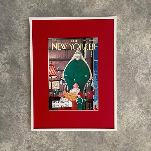 Оригинальная обложка журнала «The New Yorker» от 24 & 31 декабря 2001 года.
