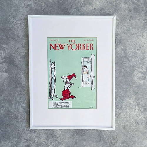 Оригинальная обложка журнала «The New Yorker» от 15 декабря 2003 года.