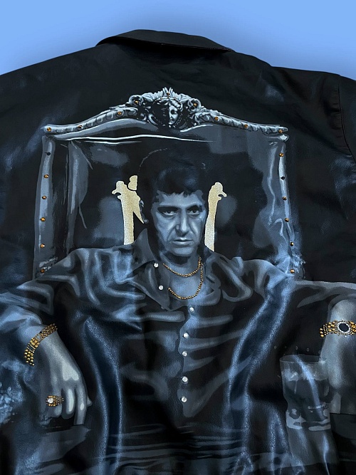 Куртка из искусственной кожи «Scarface» (официальная продукция фильма)