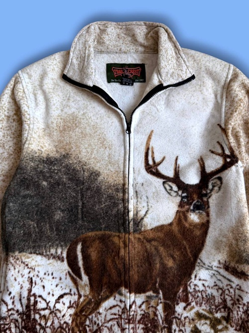 Флис кофта с оленем 