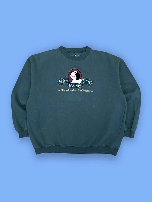Плотная толстовка «Big Dog Mom» (официальный мерч)